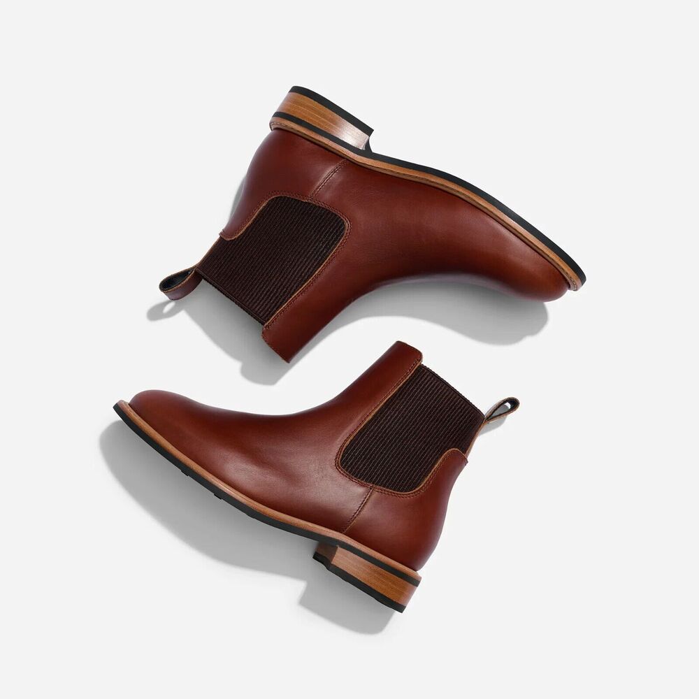 Elegant Brown Chelsea Boots